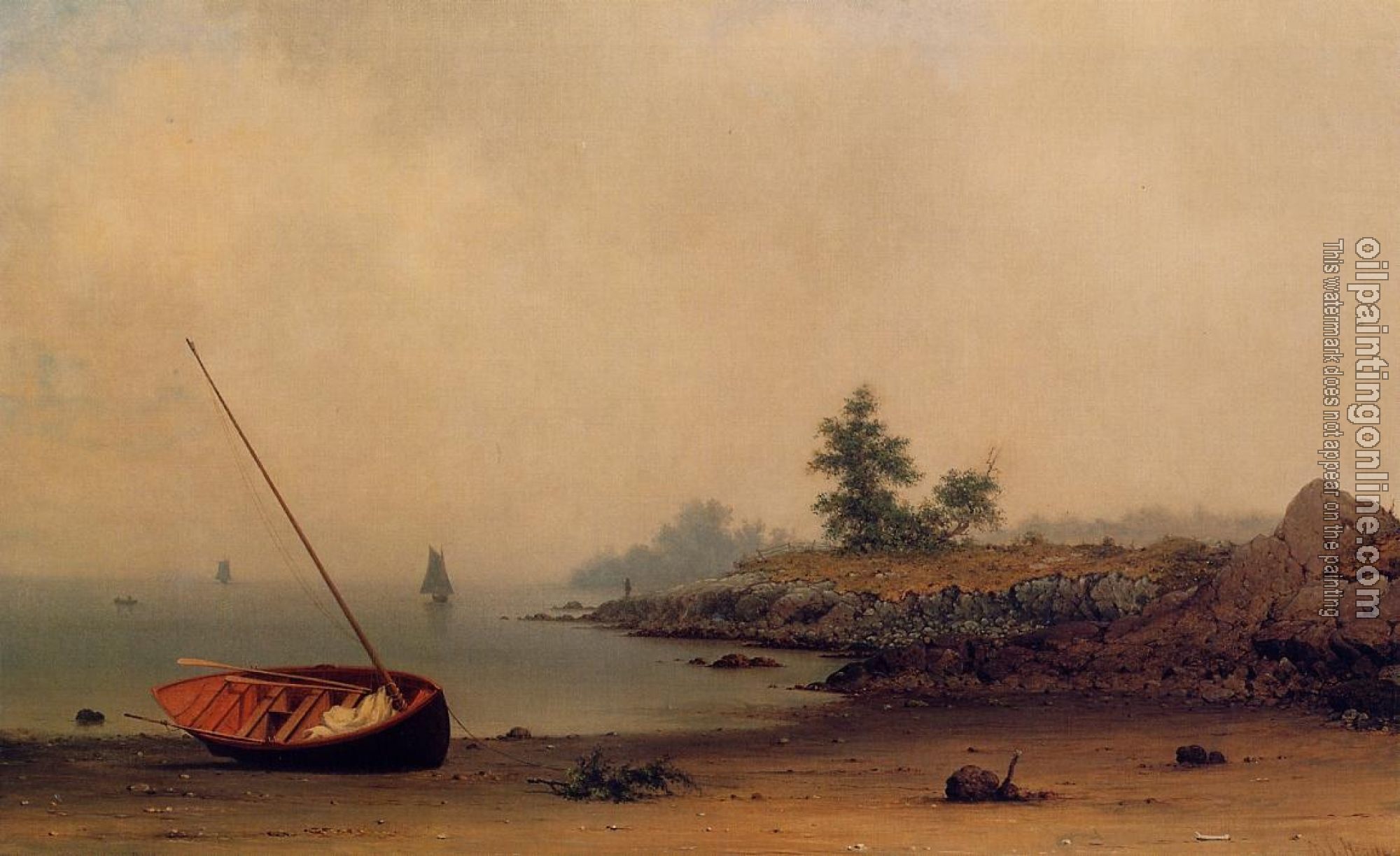 Heade, Martin Johnson - The Stranded Boat